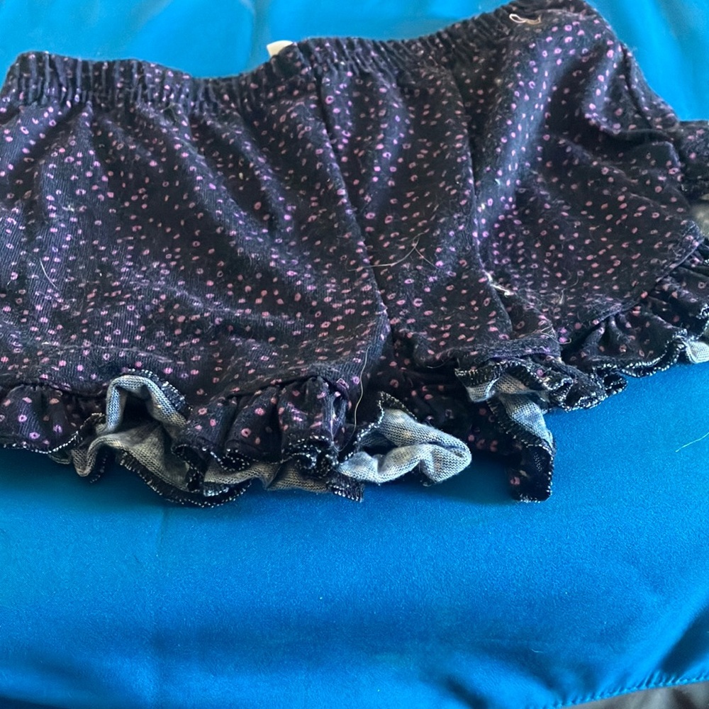 Girls' Ruffled sleep Shorts 2t